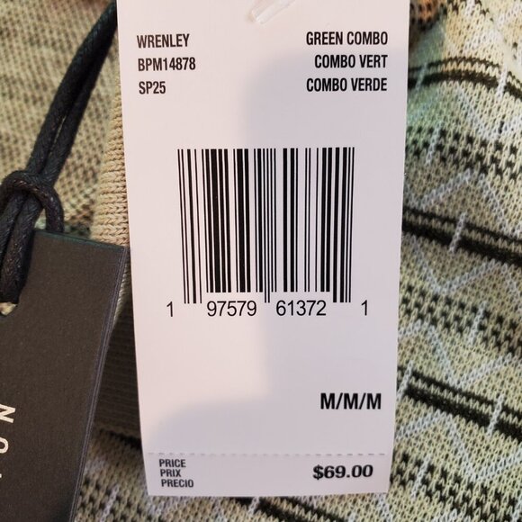 NWT BUFFALO DAVID BITTON SZ M Wrenley Textured Button Down Short Sleeve Shirt - Picture 5 of 9